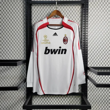 AC Milan 2006 L/S UCL Away Jersey
