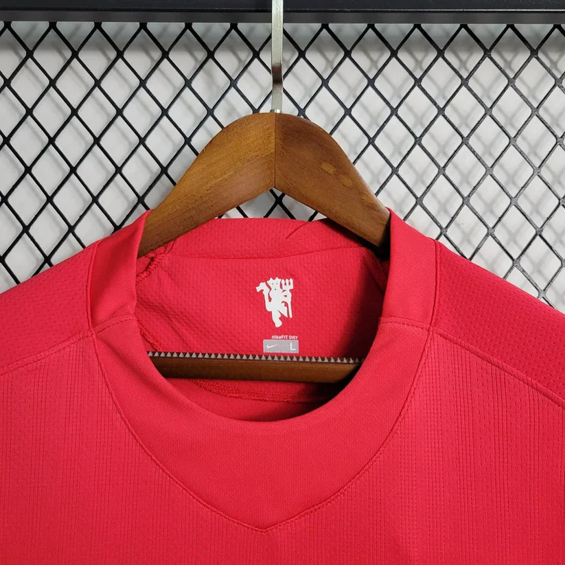 Man United 2007 L/S UCL Home Jersey - 图片 4