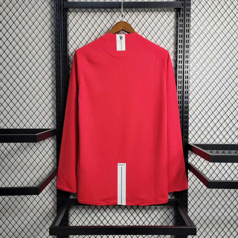 Man United 2007 L/S UCL Home Jersey - 图片 2
