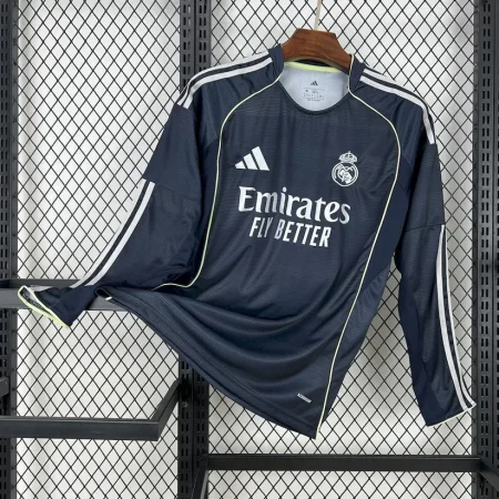 Real Madrid 2025 L/S Away Jersey