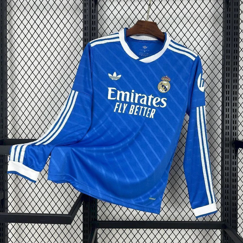 Real Madrid 2025 L/S Third Jersey